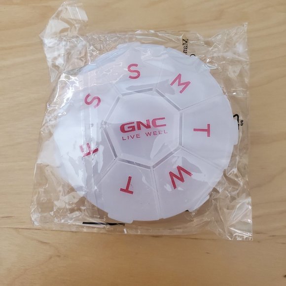 GNC 7 Day Pill Case GNC LIVE WELL - Picture 1 of 4